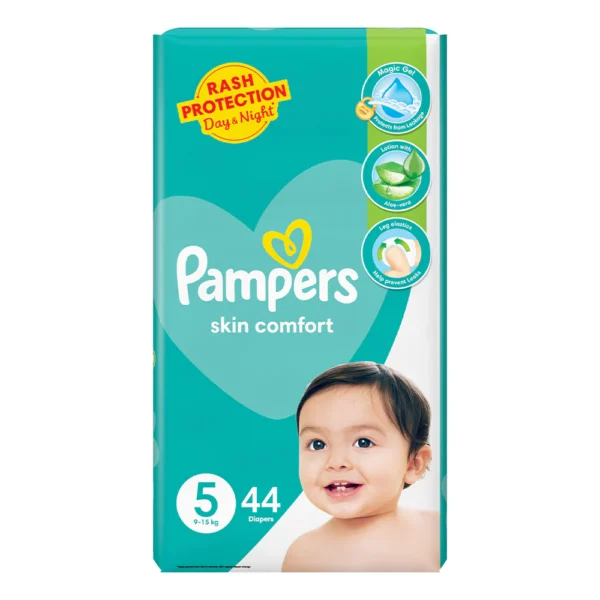 Pampers Baby Diapers (Size 5 XL, 44 Pcs)