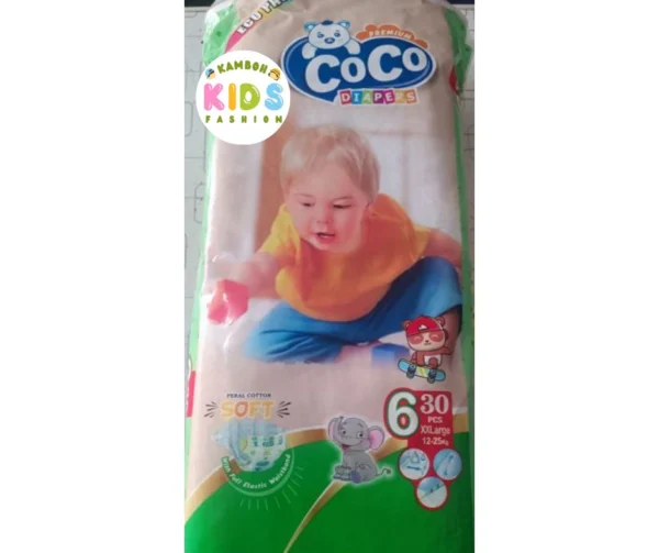 Coco  Diapers Eco Pack Size 6 (XXL) (30PCS)