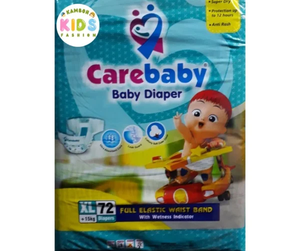 Care Baby  Diapers Jumbo Pack Size (XL) (72PCS)